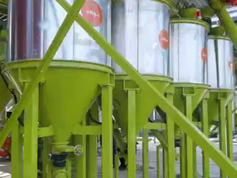 預混料落地(dì)倉